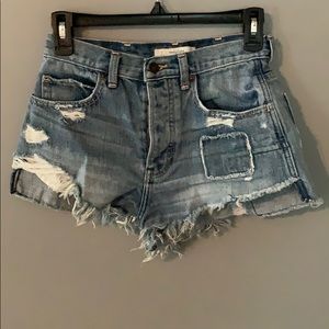 Abercrombie and Fitch jean shorts